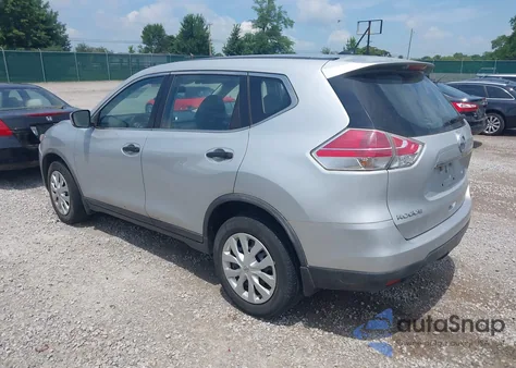2016 Nissan Rogue S из США, поврежденный, VIN KNMAT2MT6GP661190